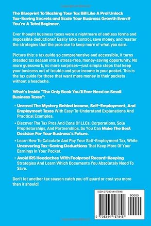 The Small Business Tax & Accounting Ebook Secrets, Deductions & Beginner Bookkeeping (Ebook)