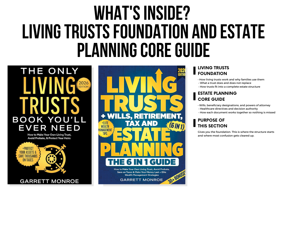 Family Estate Planning Education Package (5 Digital Books + Free 1-on-1 Trust Setup Call)