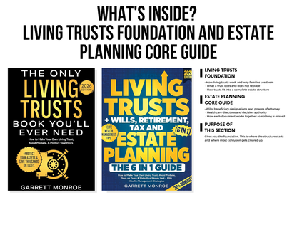 Family Estate Planning Education Package (5 Digital Books + Free 1-on-1 Trust Setup Call)